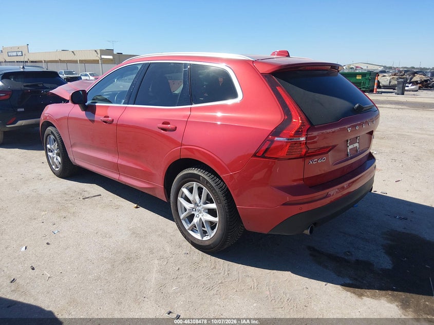 Vin: yv4102rkxl1590885, lot: 46808677, volvo xc60 t5 momentum 20203