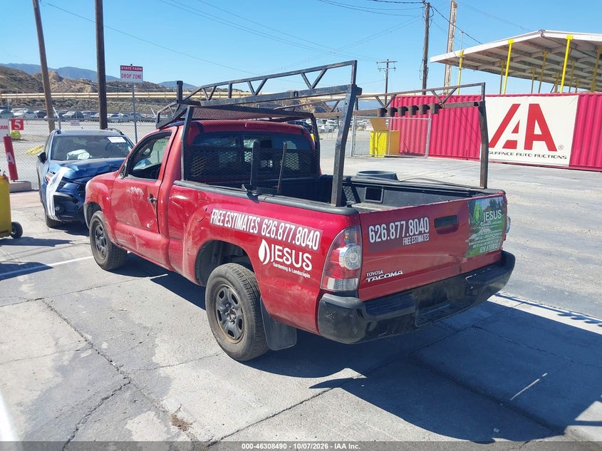 Vin: 5tenx4cnxaz736400, lot: 46808689, toyota tacoma 20103