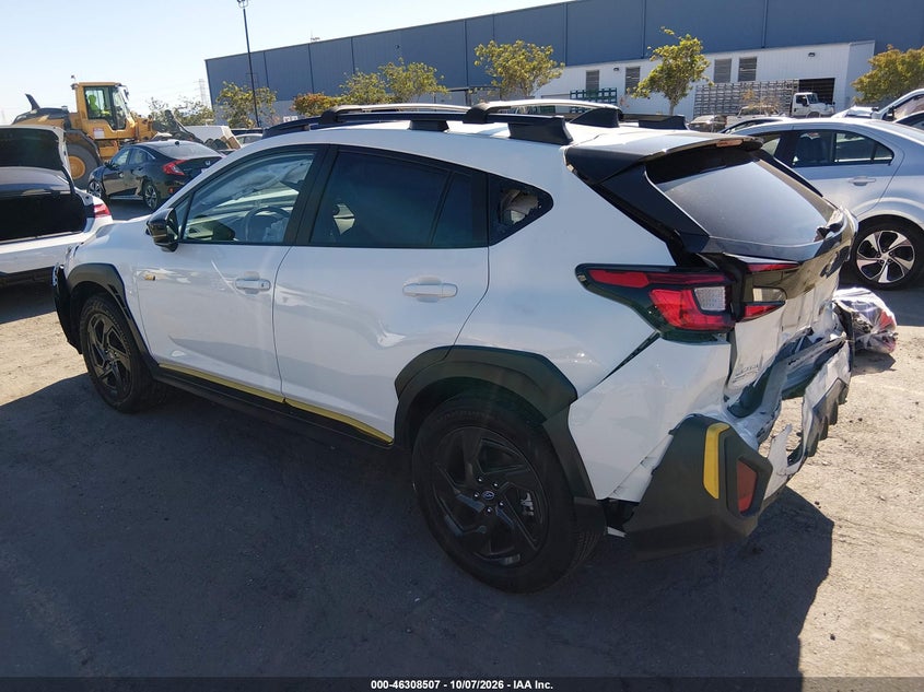 Vin: 4s4guhf62r3803364, lot: 46808705, subaru crosstrek sport 20243