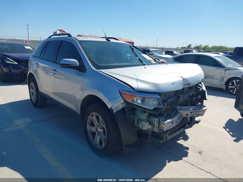 Vin: 2fmdk3jc5dbb52880, lot: 46808715, ford edge sel 20131