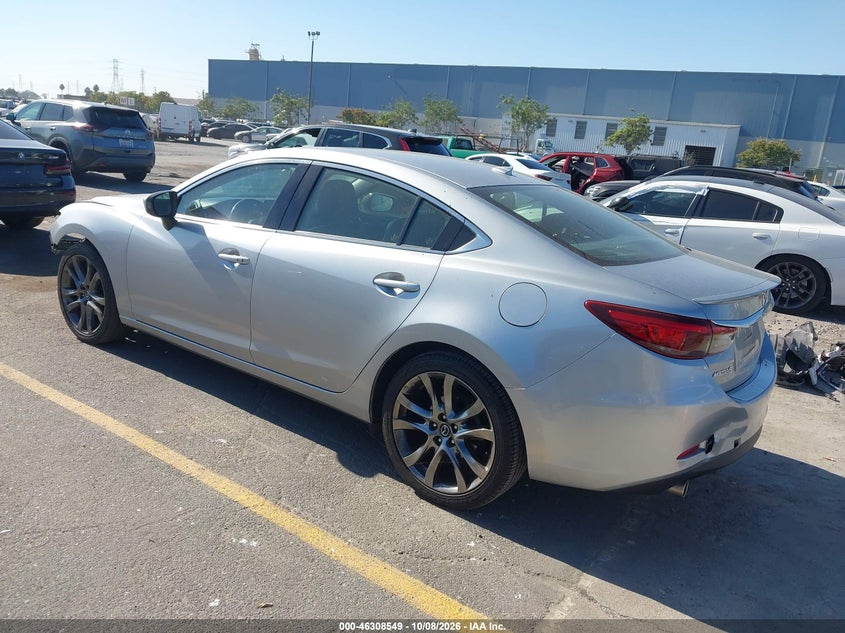 Vin: jm1gj1w58g1445238, lot: 46808748, mazda mazda6 i grand touring 20163