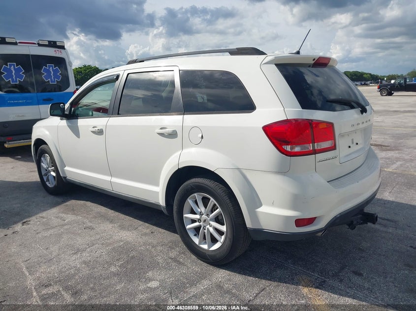 Vin: 3c4pdcbg7et112724, lot: 46808758, dodge journey sxt 20143