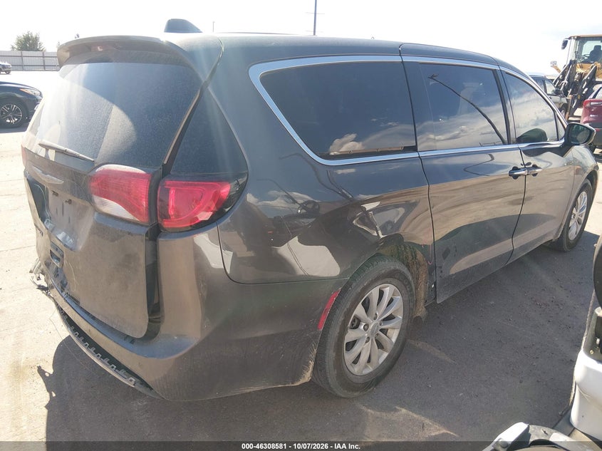 Vin: 2c4rc1fg3jr117202, lot: 46808780, chrysler pacifica touring plus 20184