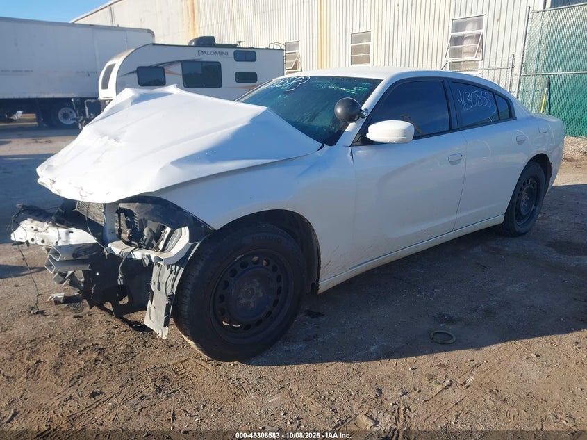 Vin: 2c3cdxkt4gh206272, lot: 46808782, dodge charger police 20162