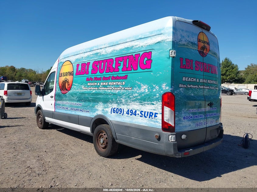 Vin: 1ftbw3xm5jkb50161, lot: 46808798, ford transit-350 20183