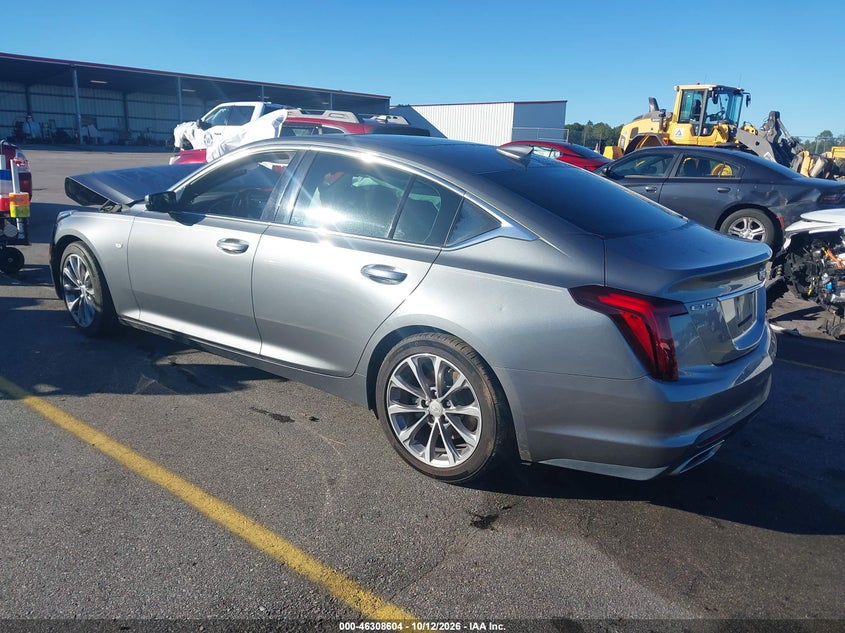 Vin: 1g6dn5rk8m0110422, lot: 46808803, cadillac ct5 premium luxury 20213