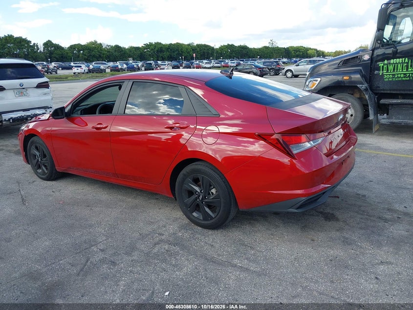 Vin: kmhlm4ag0nu359560, lot: 46808809, hyundai elantra sel 20223