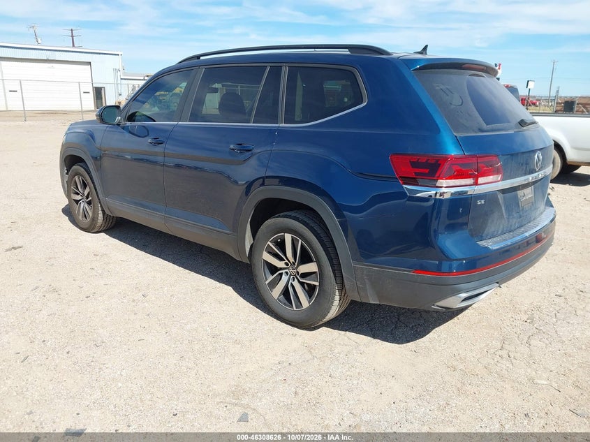Vin: 1v2dp2ca5mc506231, lot: 46808825, volkswagen atlas 2.0t se 20213