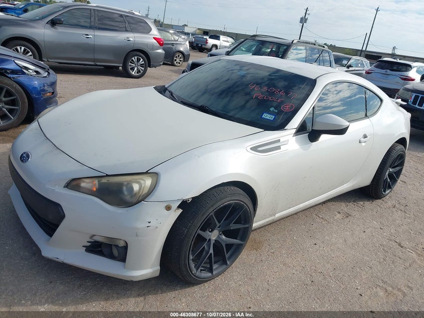 SUBARU BRZ 2013 VIN JF1ZCAC1XD2605930