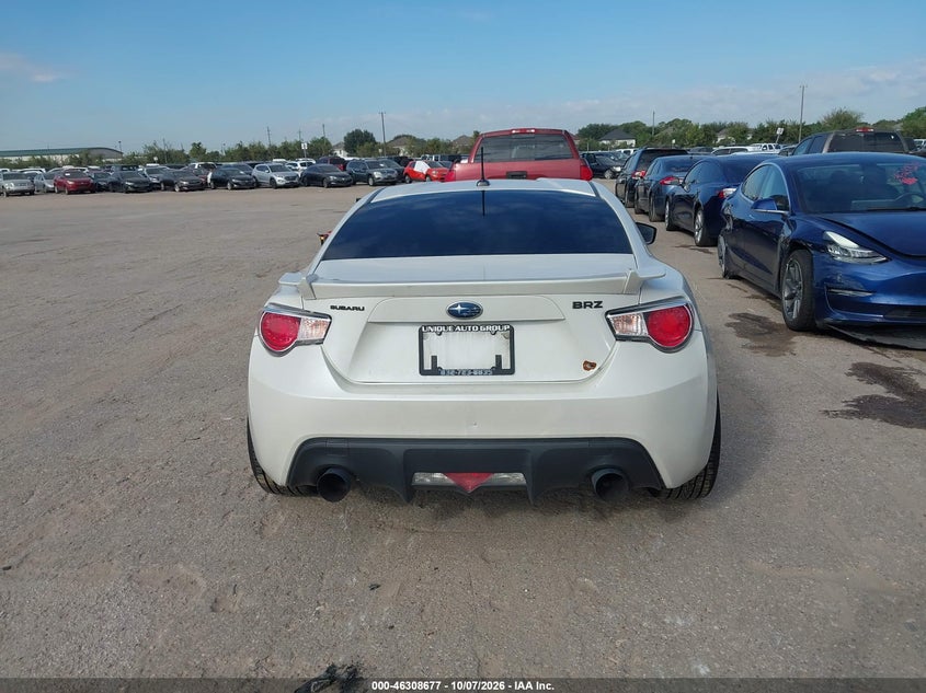 SUBARU BRZ 2013 VIN JF1ZCAC1XD2605930