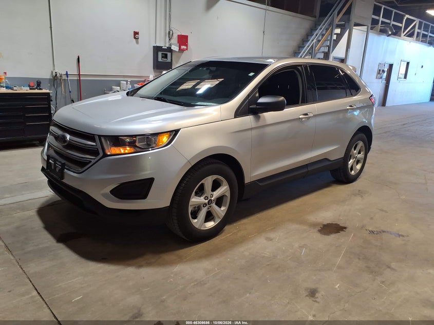 Vin: 2fmpk3g98jbc38480, lot: 46808885, ford edge se 20182