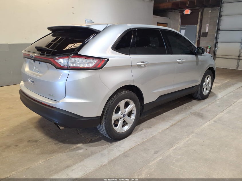 Vin: 2fmpk3g98jbc38480, lot: 46808885, ford edge se 20184