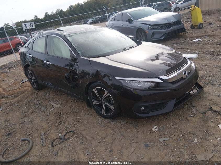 Vin: jhmfc1f98jx017455, lot: 46808918, honda civic touring 2018 img_1
