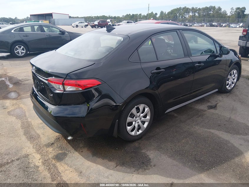 Vin: 5yfb4mde8sp230825, lot: 46808958, toyota corolla le 20254