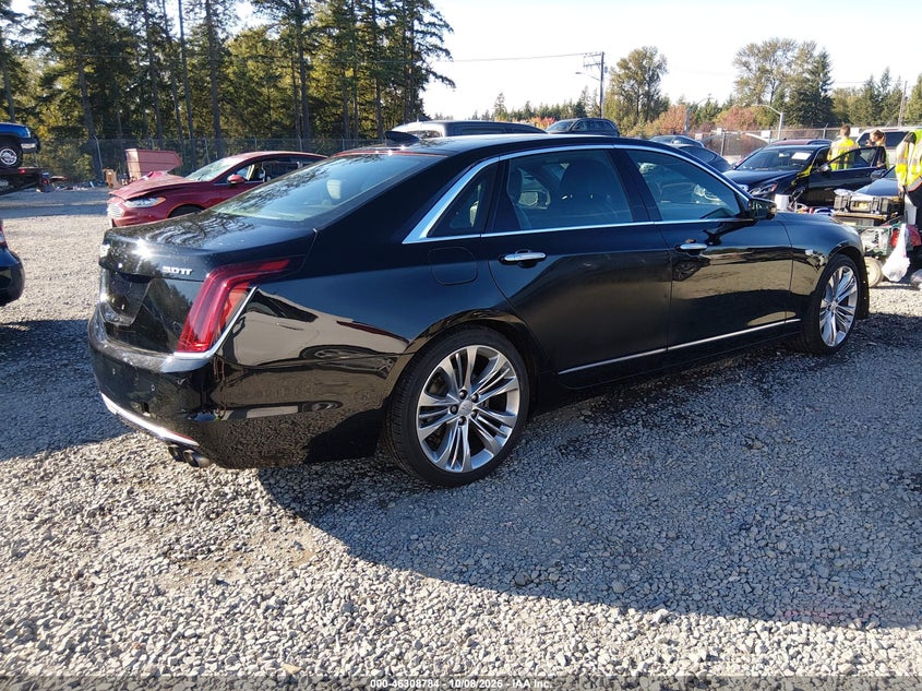 Vin: 1g6kn5r66ju100325, lot: 46808984, cadillac ct6 platinum 20184