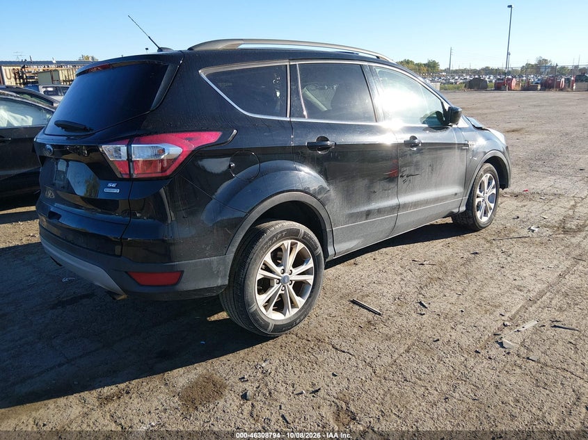 Vin: 1fmcu0gd6jud18513, lot: 46808993, ford escape se 20184