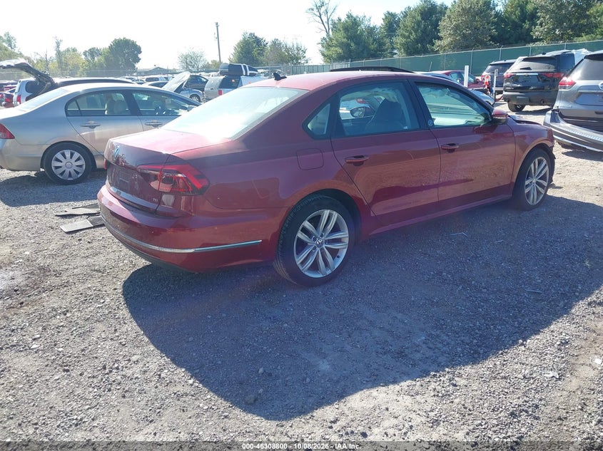 Vin: 1vwla7a35kc005608, lot: 46808999, volkswagen passat 2.0t wolfsburg edition 20194