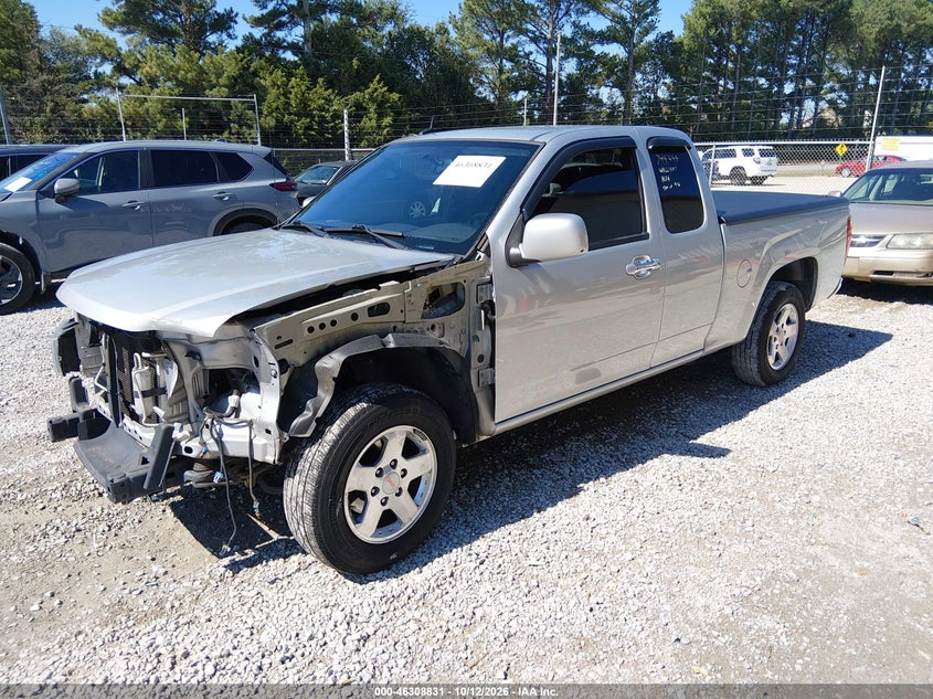 Vin: 1gte5mf93c8142353, lot: 46809030, gmc canyon sle1 20122