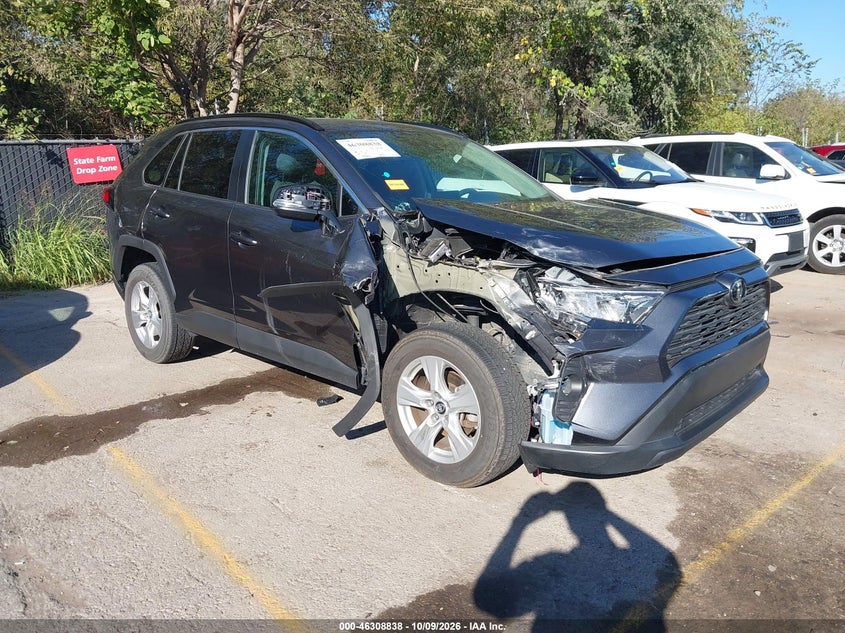 Vin: 2t3p1rfv3kc045632, lot: 46809037, toyota rav4 xle 20191
