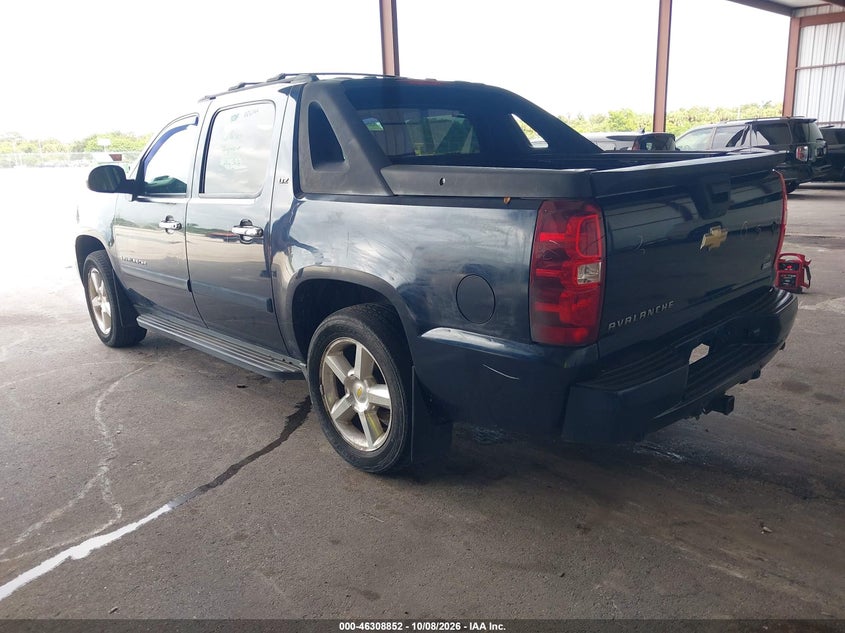 CHEVROLET AVALANCHE 1500 2008 VIN 3GNFK12318G144513