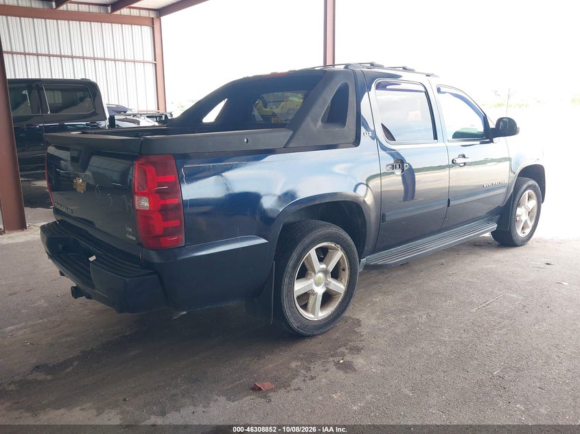 CHEVROLET AVALANCHE 1500 2008 VIN 3GNFK12318G144513