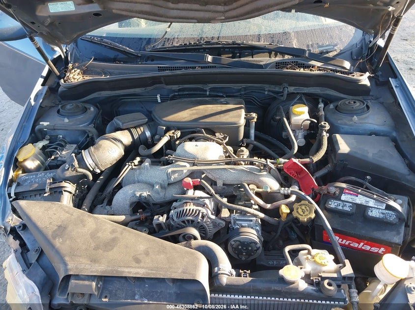 SUBARU IMPREZA 2008 VIN JF1GE61628H508625