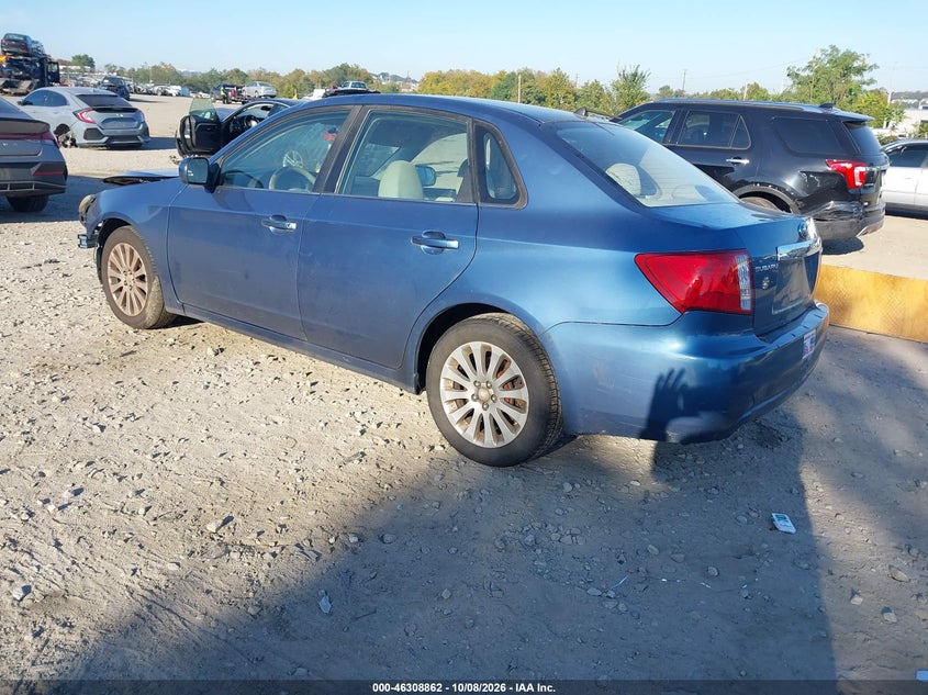 SUBARU IMPREZA 2008 VIN JF1GE61628H508625