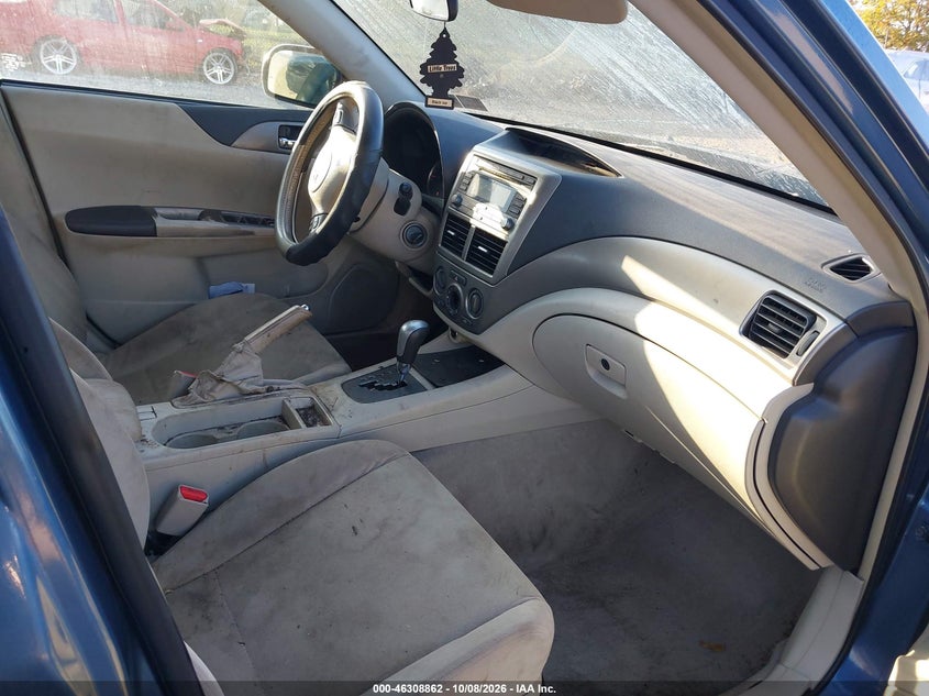SUBARU IMPREZA 2008 VIN JF1GE61628H508625