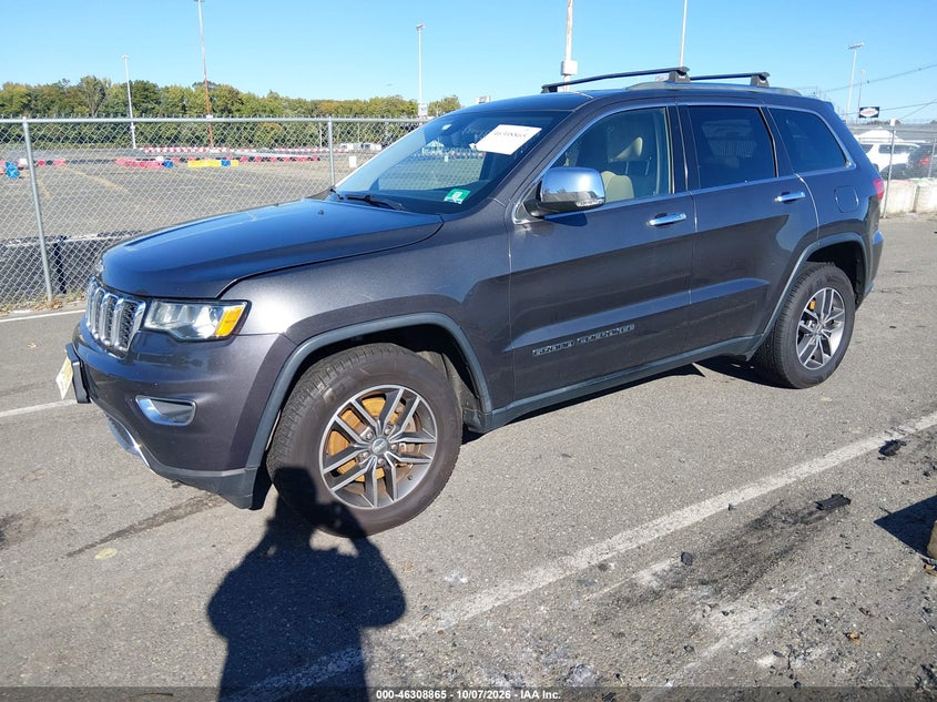 Vin: 1c4rjfbg6jc484662, lot: 46809064, jeep grand cherokee limited 4x4 20182