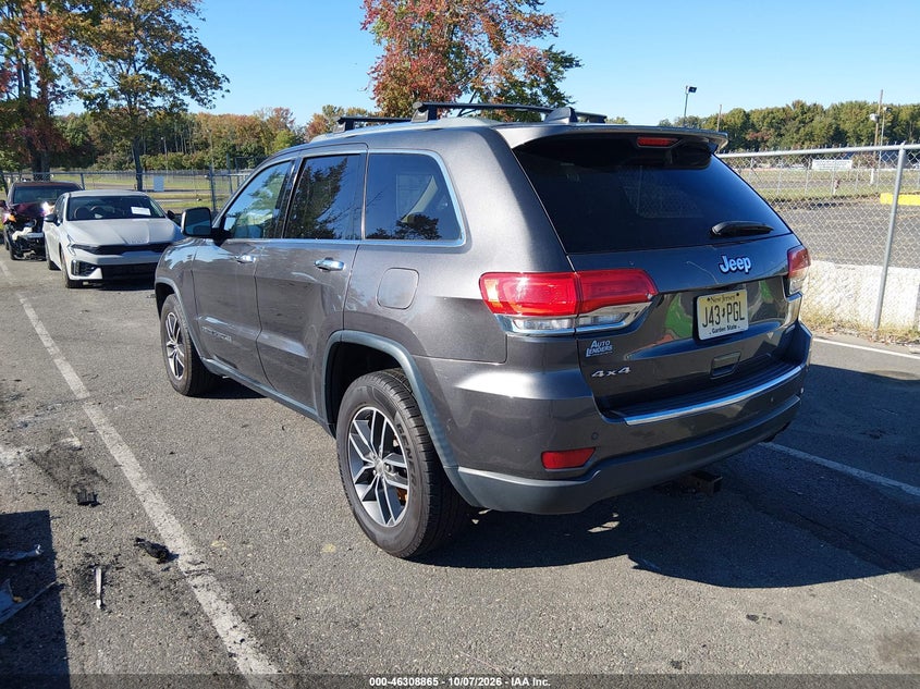 Vin: 1c4rjfbg6jc484662, lot: 46809064, jeep grand cherokee limited 4x4 20183