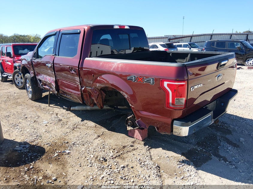 Vin: 1ftew1ep2hkc05478, lot: 46809086, ford f-150 xlt 20173