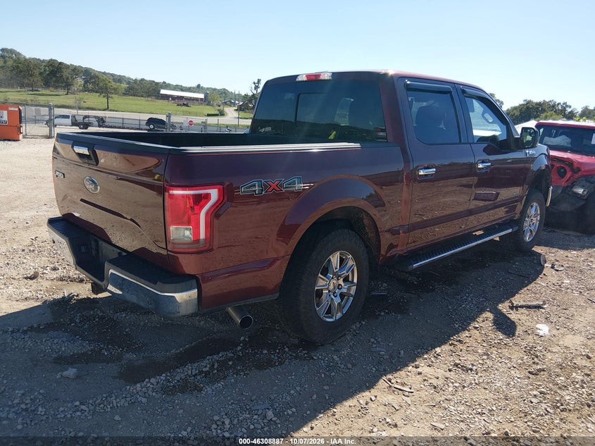 Vin: 1ftew1ep2hkc05478, lot: 46809086, ford f-150 xlt 20174