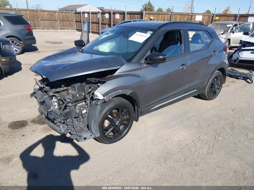 Vin: 3n1cp5dv1pl538217, lot: 46809128, nissan kicks sr xtronic cvt 20232