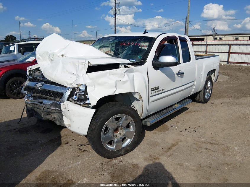 Vin: 1gcrcse08bz187182, lot: 46809134, chevrolet silverado 1500 lt 20112