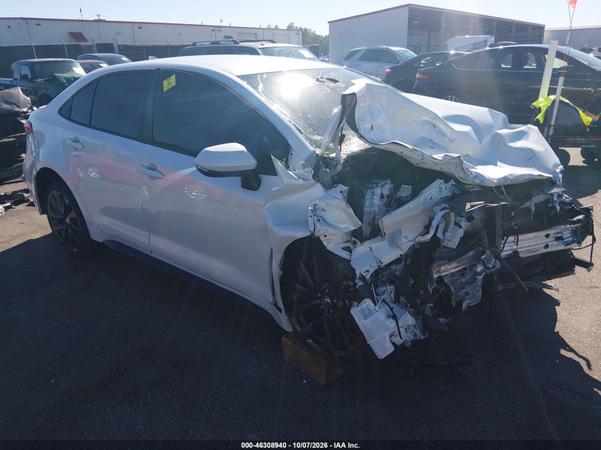 Vin: jtdbcmfe6t3160767, lot: 46809139, toyota corolla hybrid hybrid se 20261