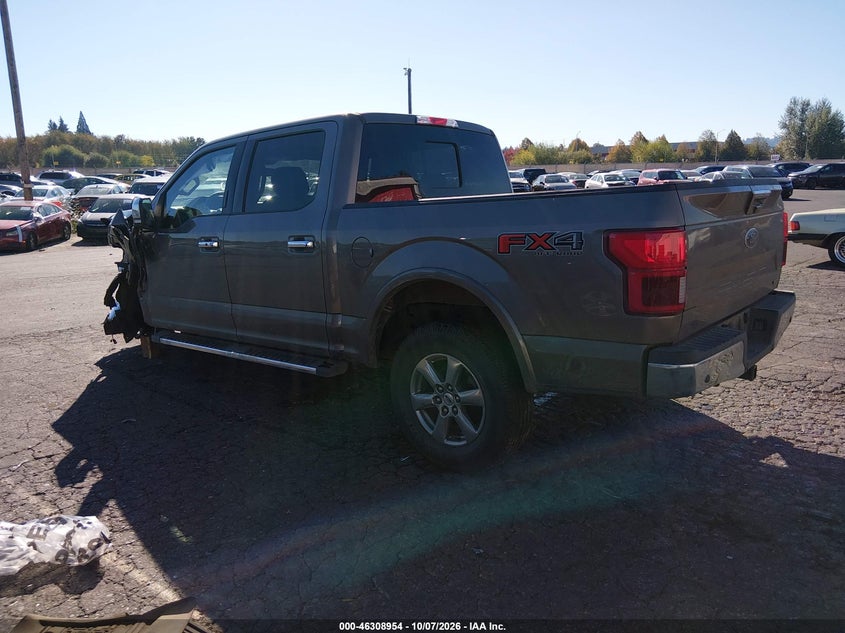 Vin: 1ftew1e43kkc15840, lot: 46809153, ford f-150 lariat 20193