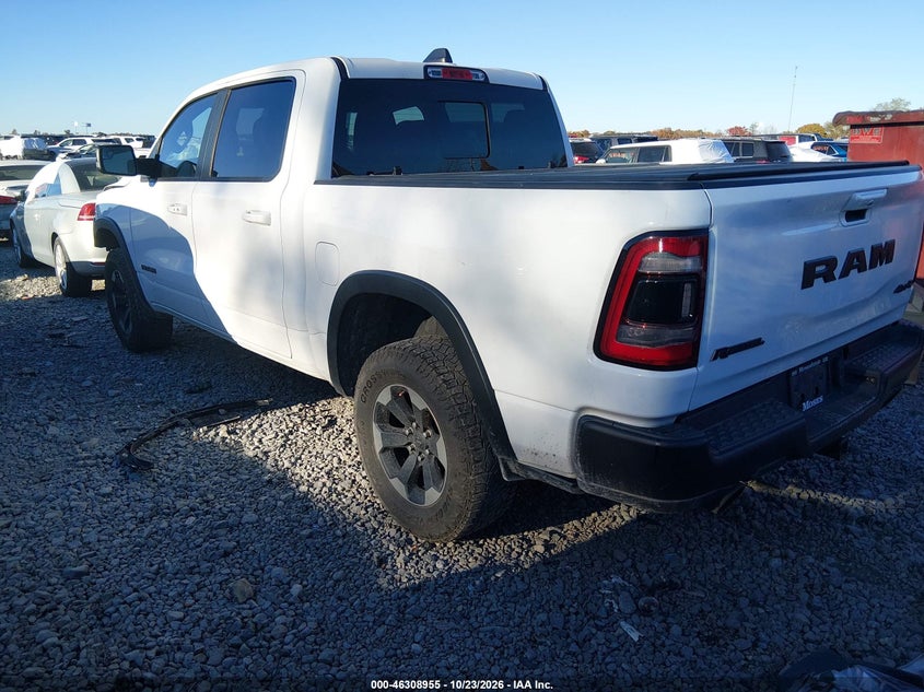 Vin: 1c6srflt7kn648729, lot: 46809154, ram 1500 rebel  4x4 5'7 box 20193