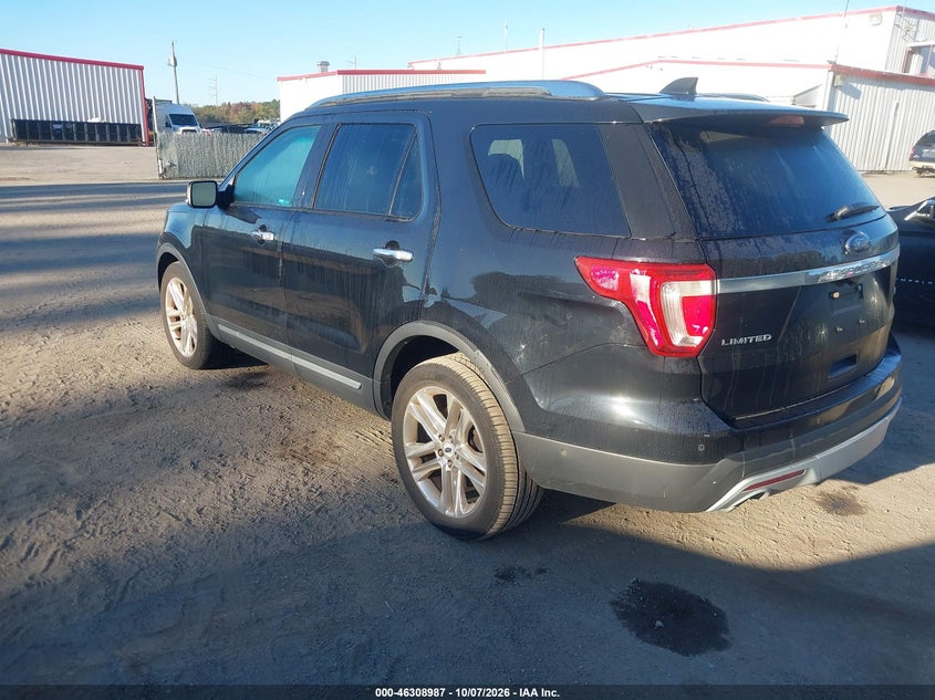 Vin: 1fm5k8f89hgb77026, lot: 46809186, ford explorer limited 20173