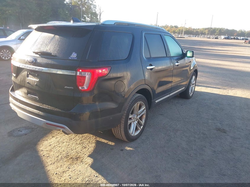 Vin: 1fm5k8f89hgb77026, lot: 46809186, ford explorer limited 20174