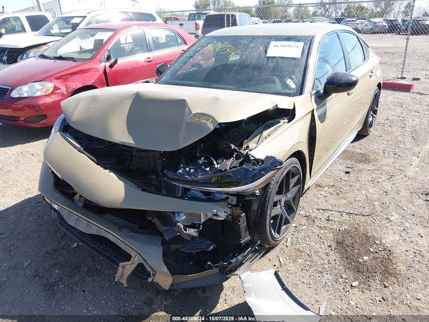 Vin: 19xfl2h83te043038, lot: 46809233, honda civic sport 20262