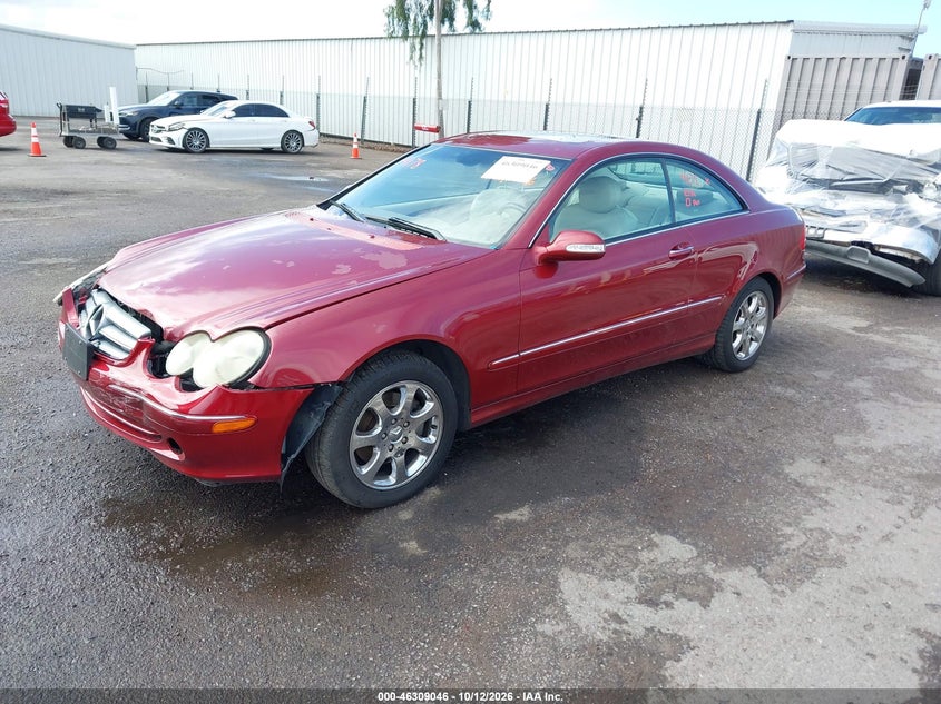MERCEDES-BENZ CLK 320 2003 VIN WDBTJ65J73F057309