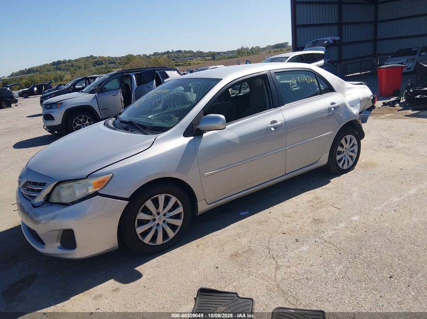 Vin: 5yfbu4ee1dp113122, lot: 46809248, toyota corolla le 20132