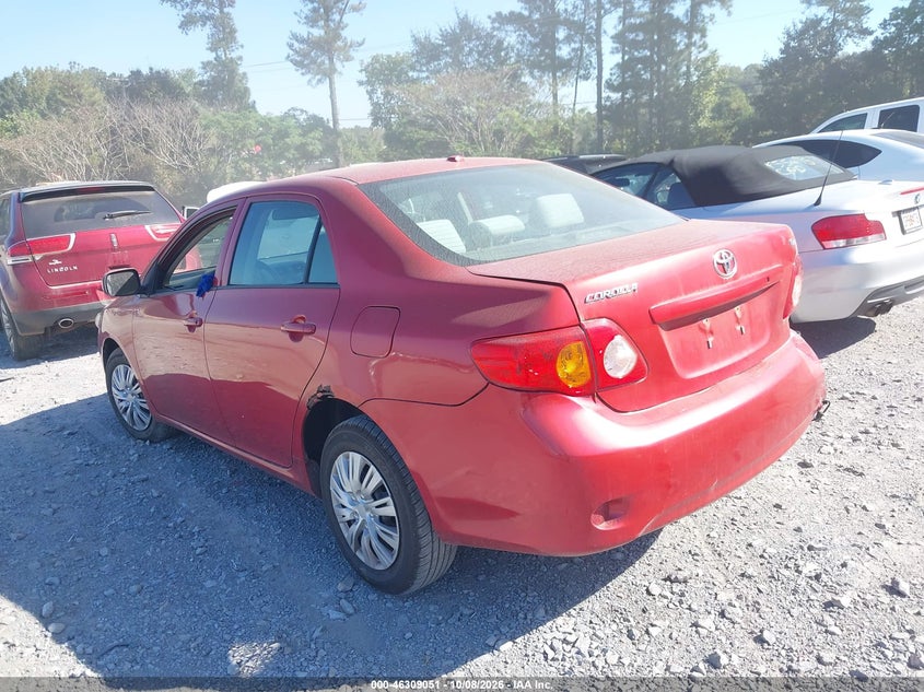 Vin: 1nxbu4ee5az285261, lot: 46809250, toyota corolla le 20103