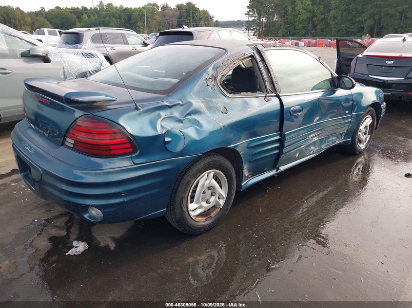 PONTIAC GRAND AM 2002 VIN 1G2NE12F62C179407
