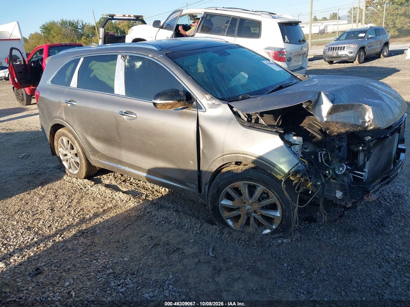 Vin: 5xypkda53gg095118, lot: 46809266, kia sorento 3.3l sxl 20161