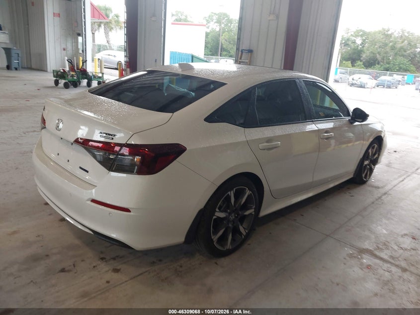 Vin: 2hgfe4f83th301671, lot: 46809267, honda civic hybrid sport/sport touring 20264