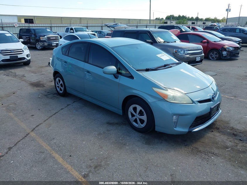 Vin: jtdkn3du2c1587325, lot: 46809268, toyota prius two 20121