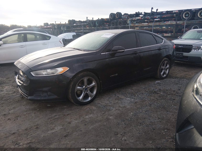 Vin: 3fa6p0luxdr174366, lot: 46809283, ford fusion hybrid se 20132
