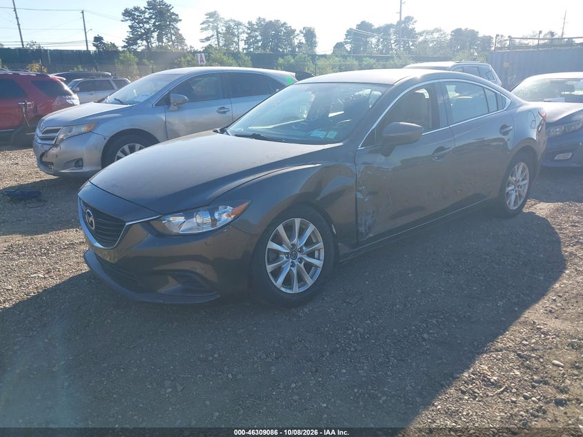 Vin: jm1gj1u51g1479847, lot: 46809285, mazda mazda6 i sport 20162