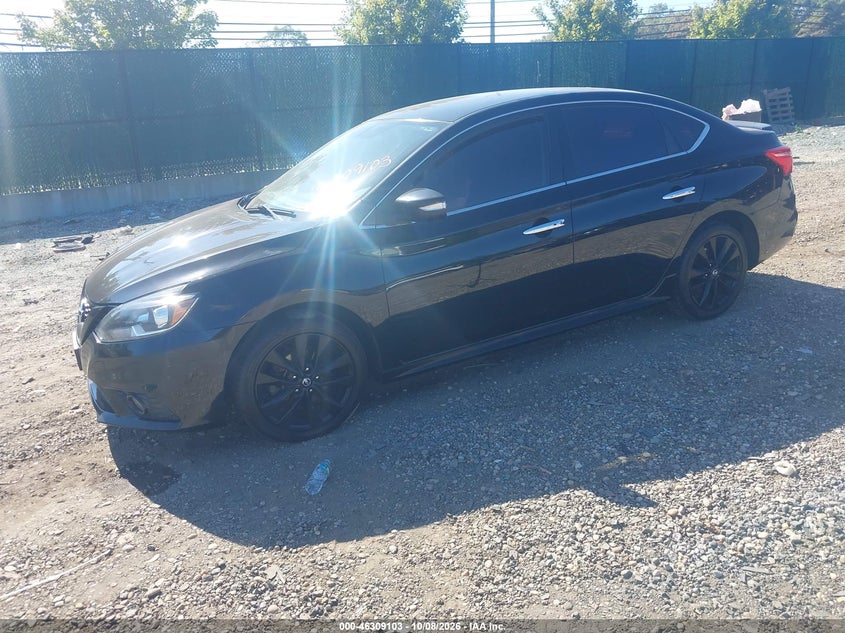 Vin: 3n1ab7ap8jy284538, lot: 46809304, nissan sentra sr 20182